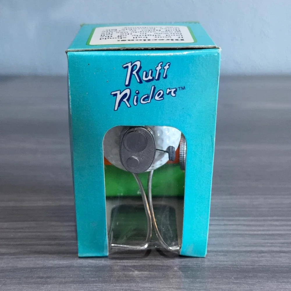 Vintage 1987 Nikry Ruff Rider Golf Ball Lawnmower Novelty Toy with Box Gift